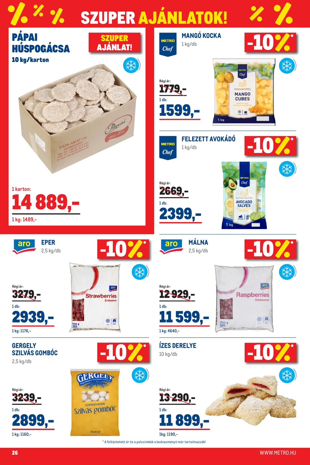 METRO akciós újság 2026.04.07-től - 26. oldal.