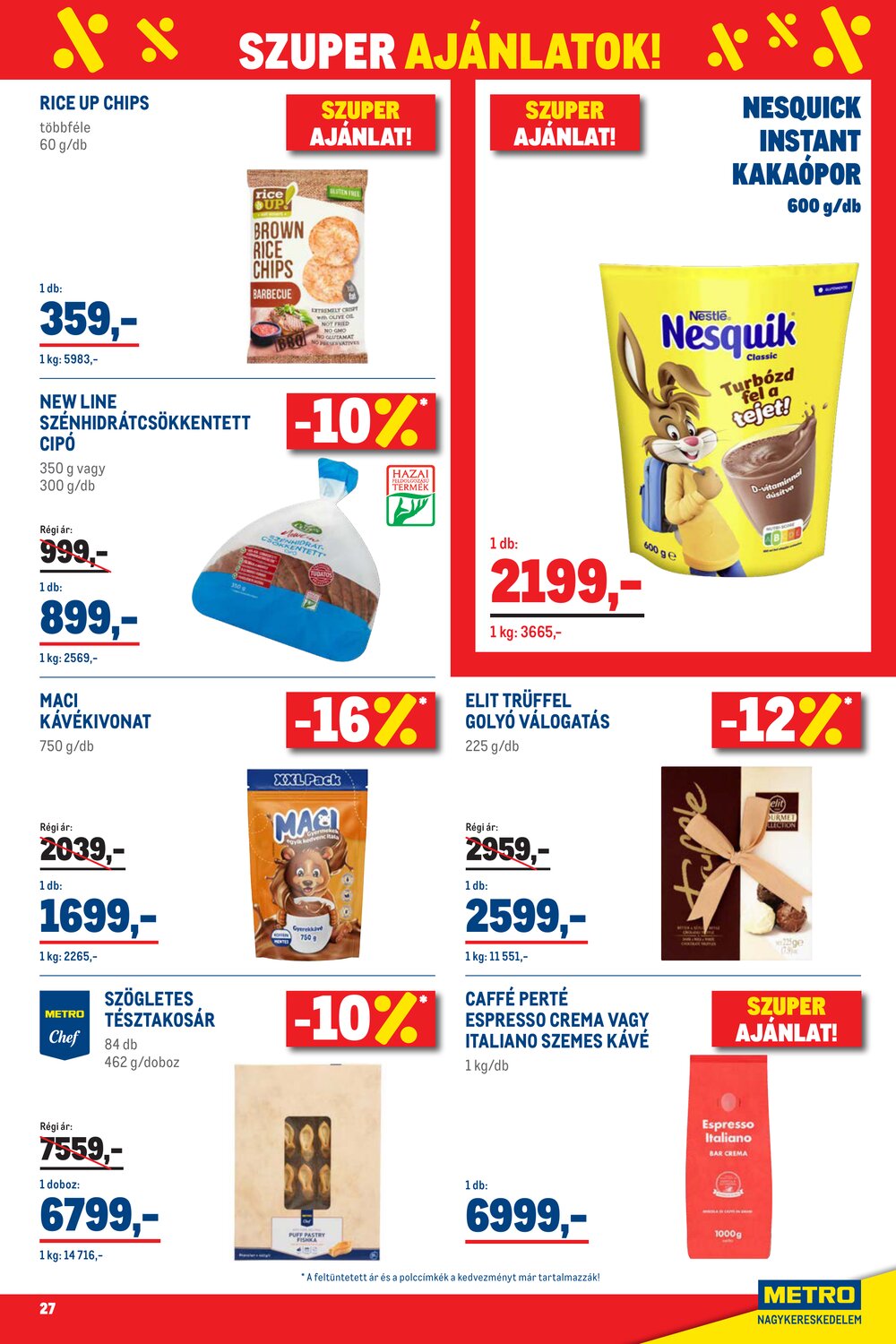 METRO akciós újság 2026.04.07-től - 27. oldal.
