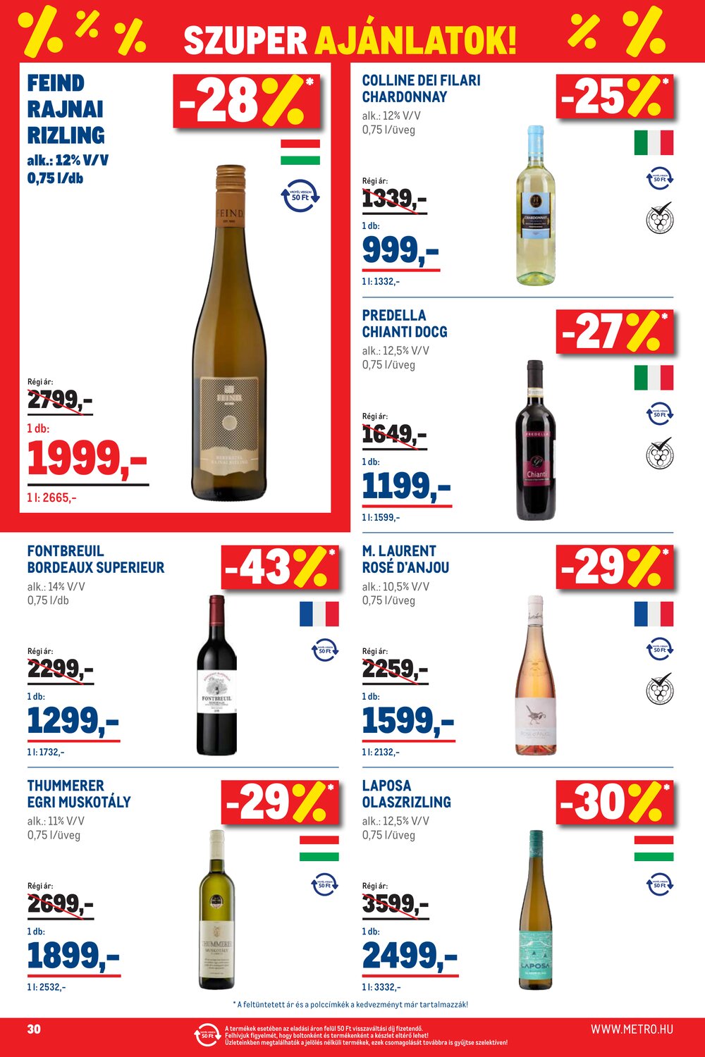 METRO akciós újság 2026.04.07-től - 30. oldal.