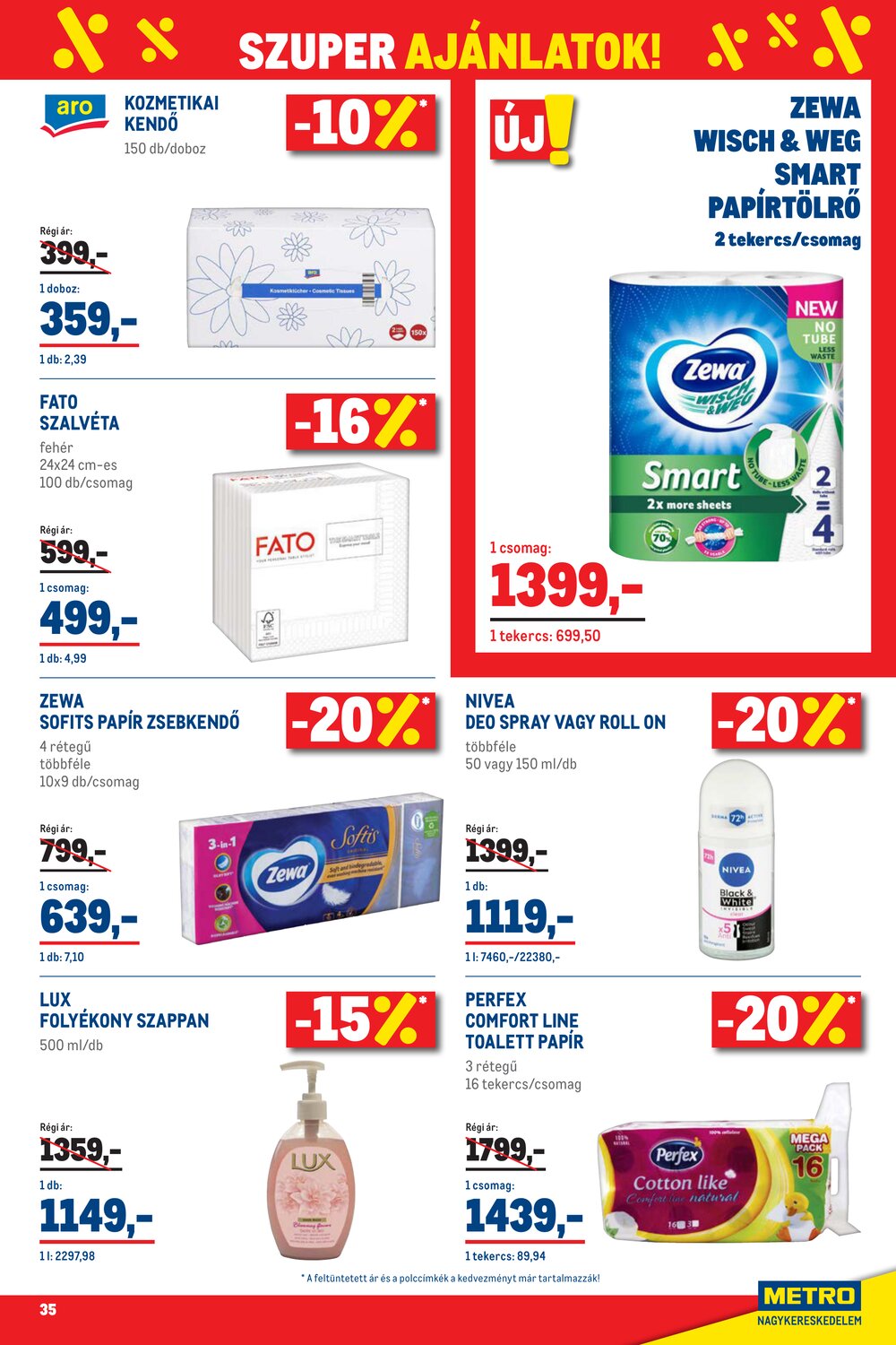METRO akciós újság 2026.04.07-től - 35. oldal.