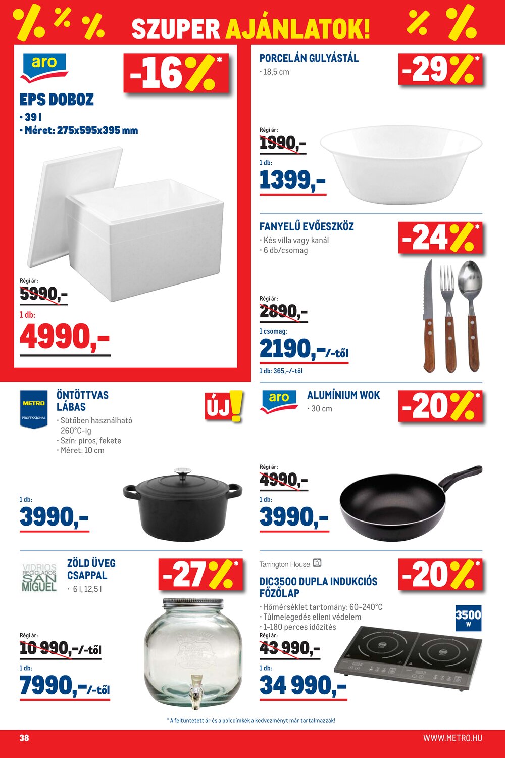 METRO akciós újság 2026.04.07-től - 38. oldal.