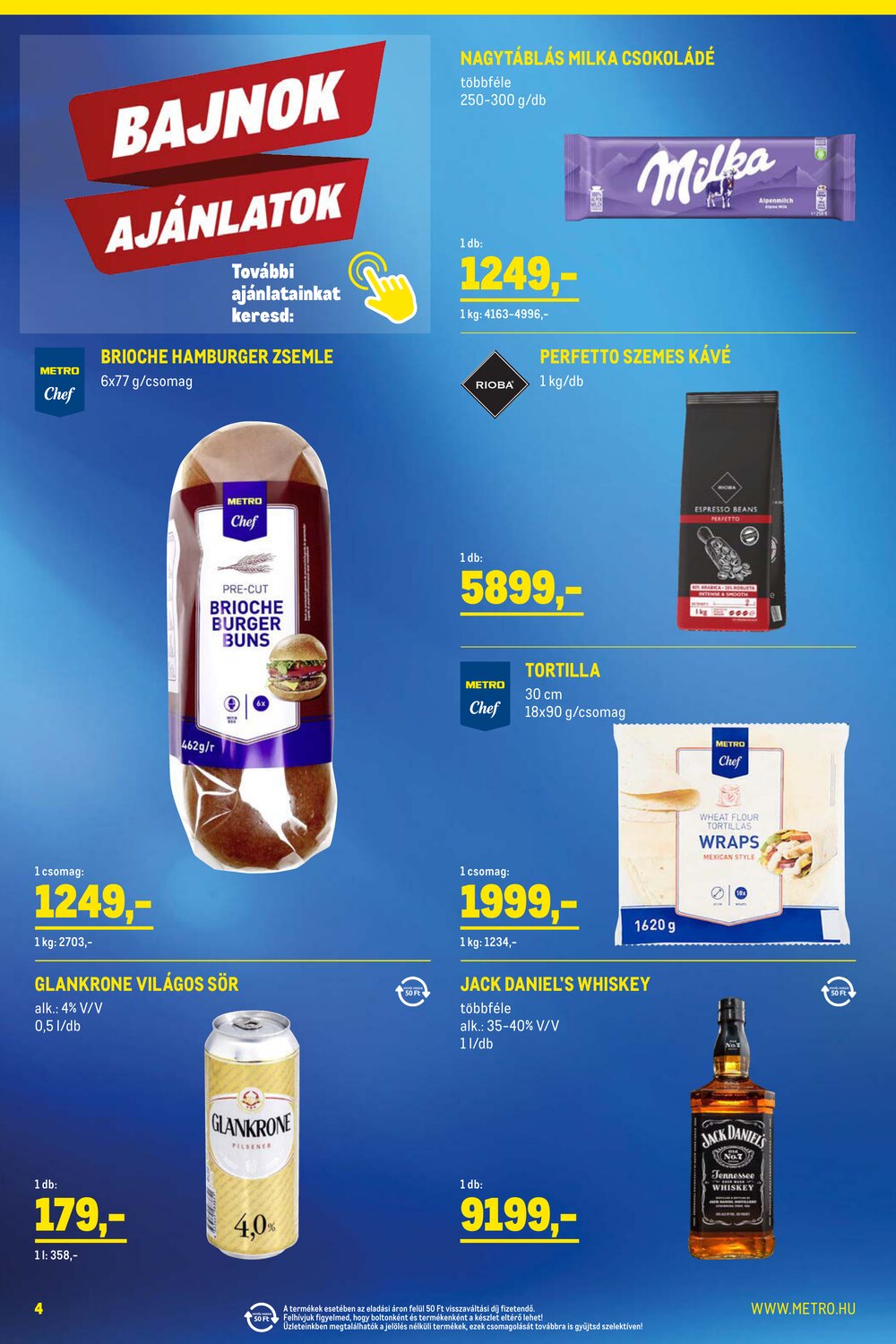 METRO akciós újság 2026.04.07-től - 4. oldal.