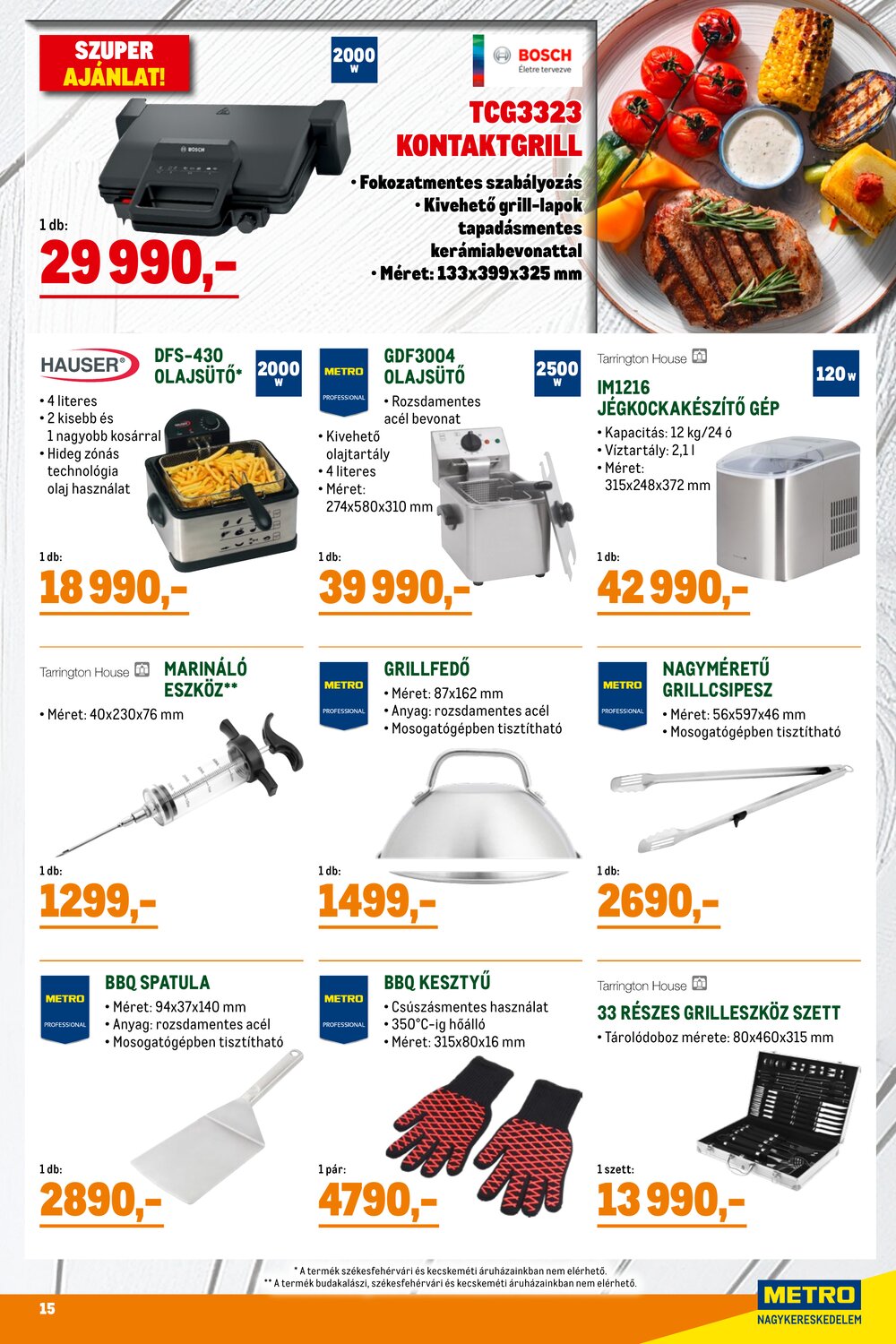 METRO akciós újság 2026.04.07-től - 15. oldal.