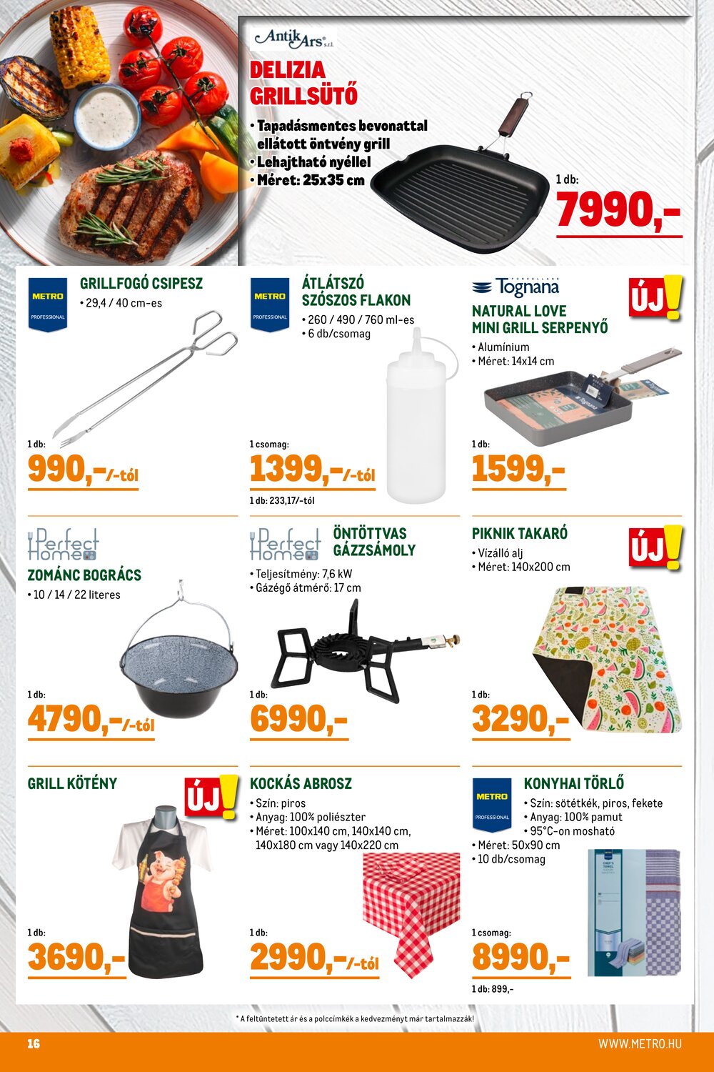 METRO akciós újság 2026.04.07-től - 16. oldal.