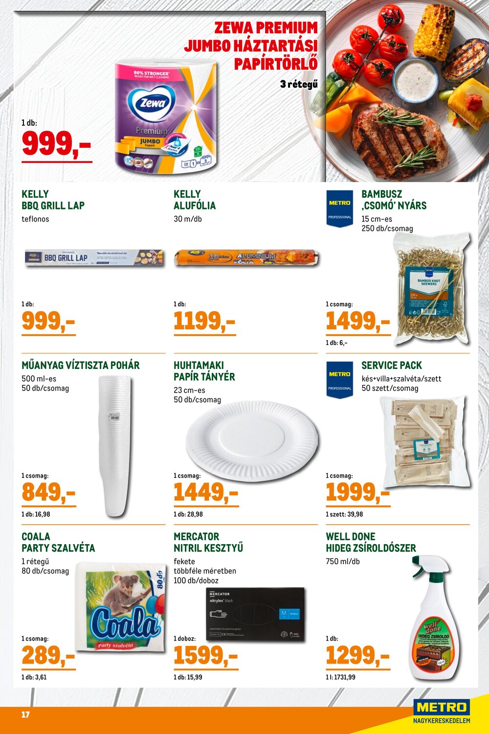 METRO akciós újság 2026.04.07-től - 17. oldal.