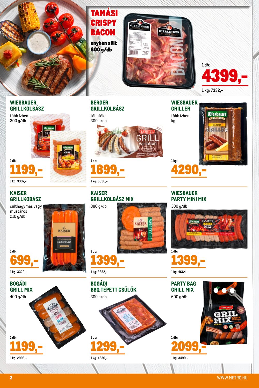 METRO akciós újság 2026.04.07-től - 2. oldal.
