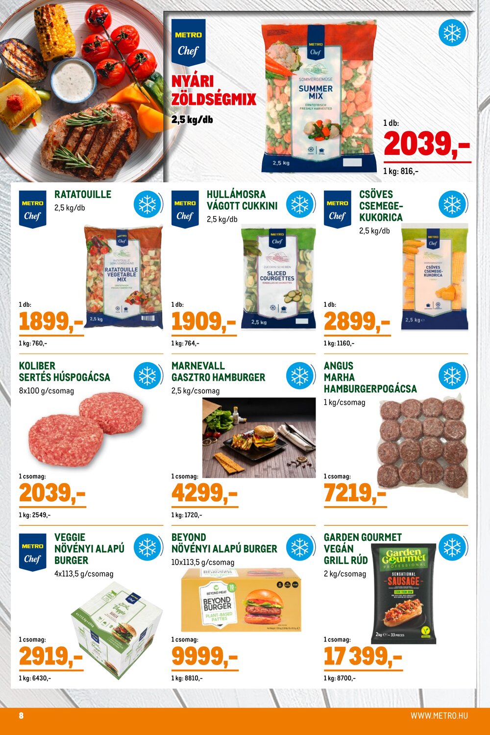 METRO akciós újság 2026.04.07-től - 8. oldal.