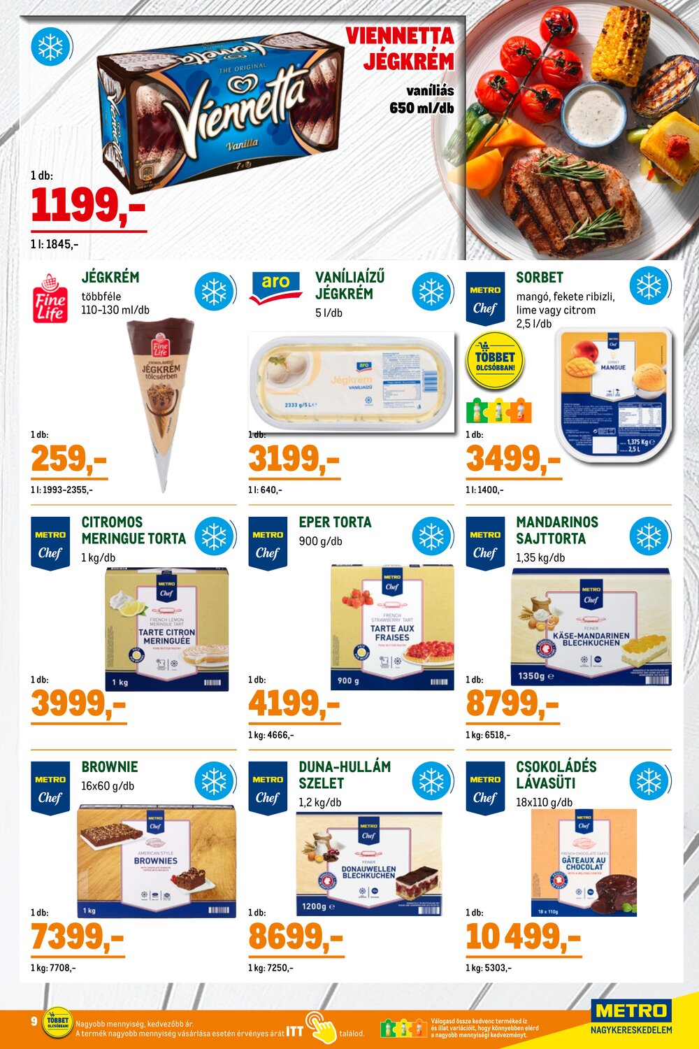 METRO akciós újság 2026.04.07-től - 9. oldal.