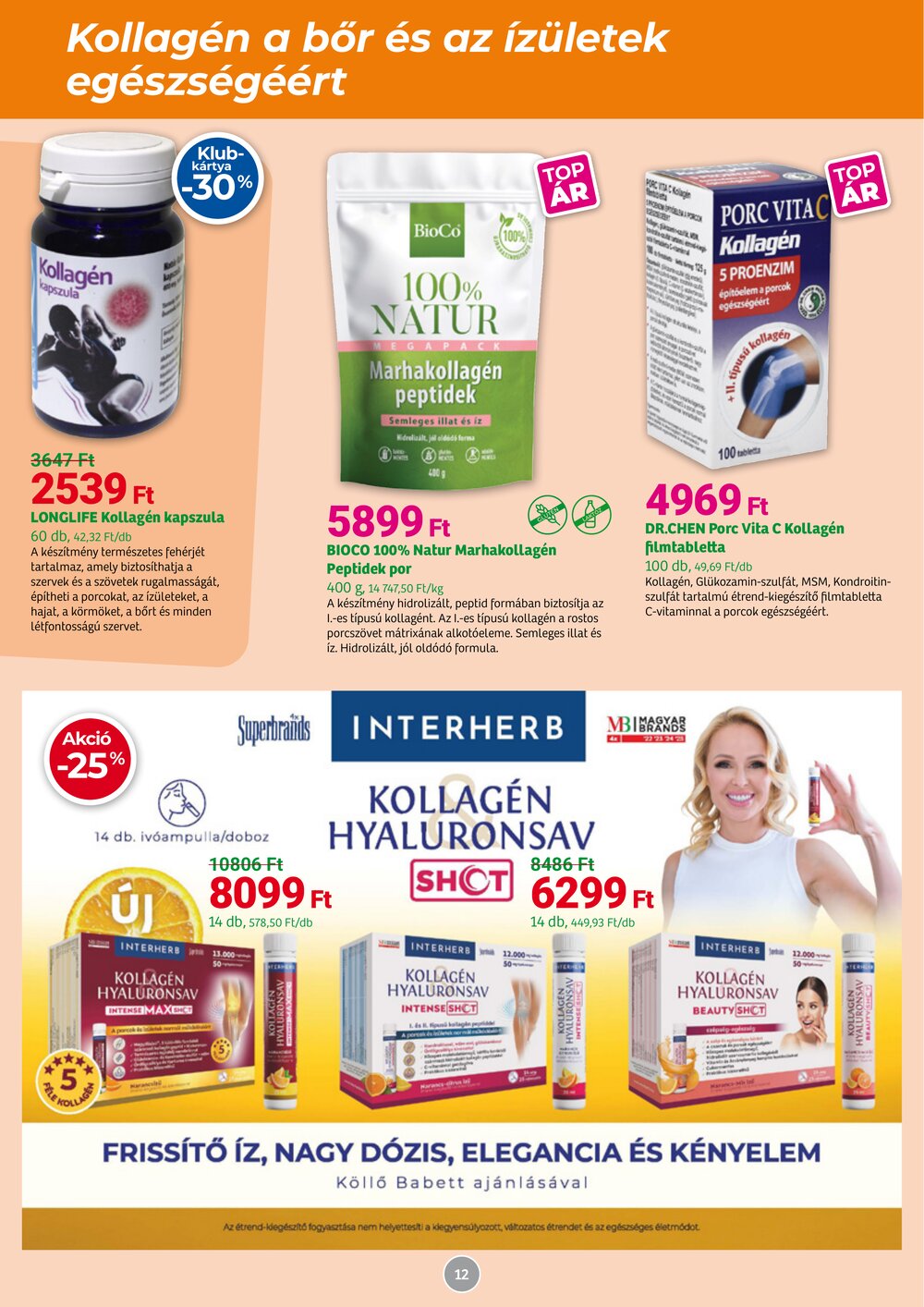Herbaház akciós újság 2026.04.07-től - 12. oldal.