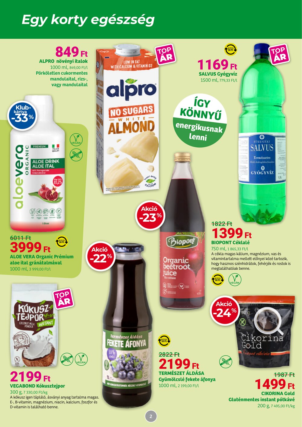 Herbaház akciós újság 2026.04.07-től - 2. oldal.