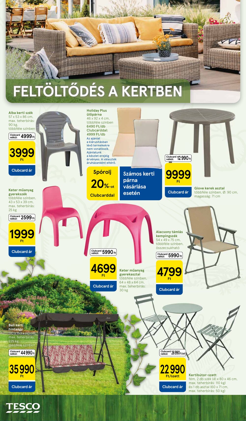 Tesco akciós újság 2026.04.08-tól - 2. oldal.