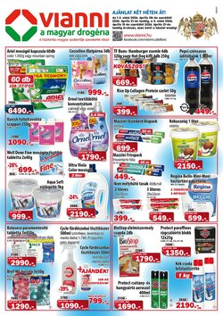 Vianni drogéria akciós újság 2026.04.08-tól