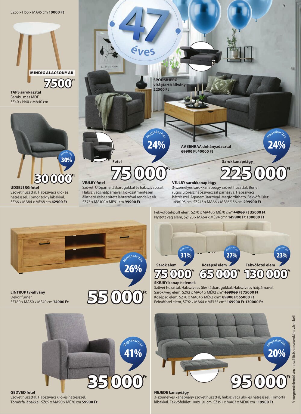 JYSK akciós újság 2026.04.08-tól - 10. oldal.