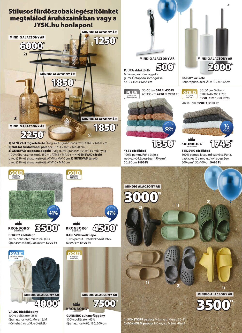 JYSK akciós újság 2026.04.08-tól - 22. oldal.