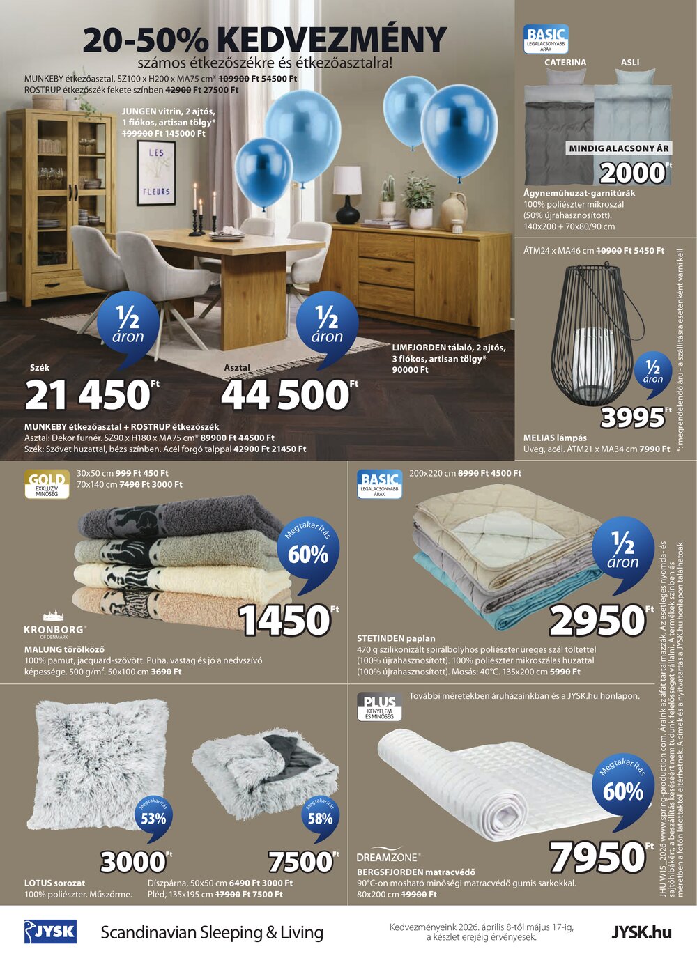 JYSK akciós újság 2026.04.08-tól - 25. oldal.
