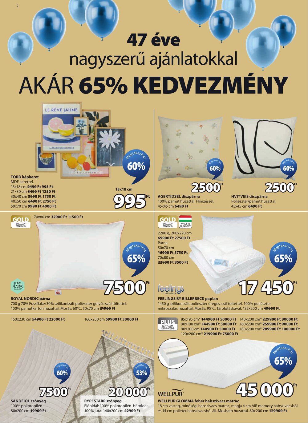 JYSK akciós újság 2026.04.08-tól - 3. oldal.