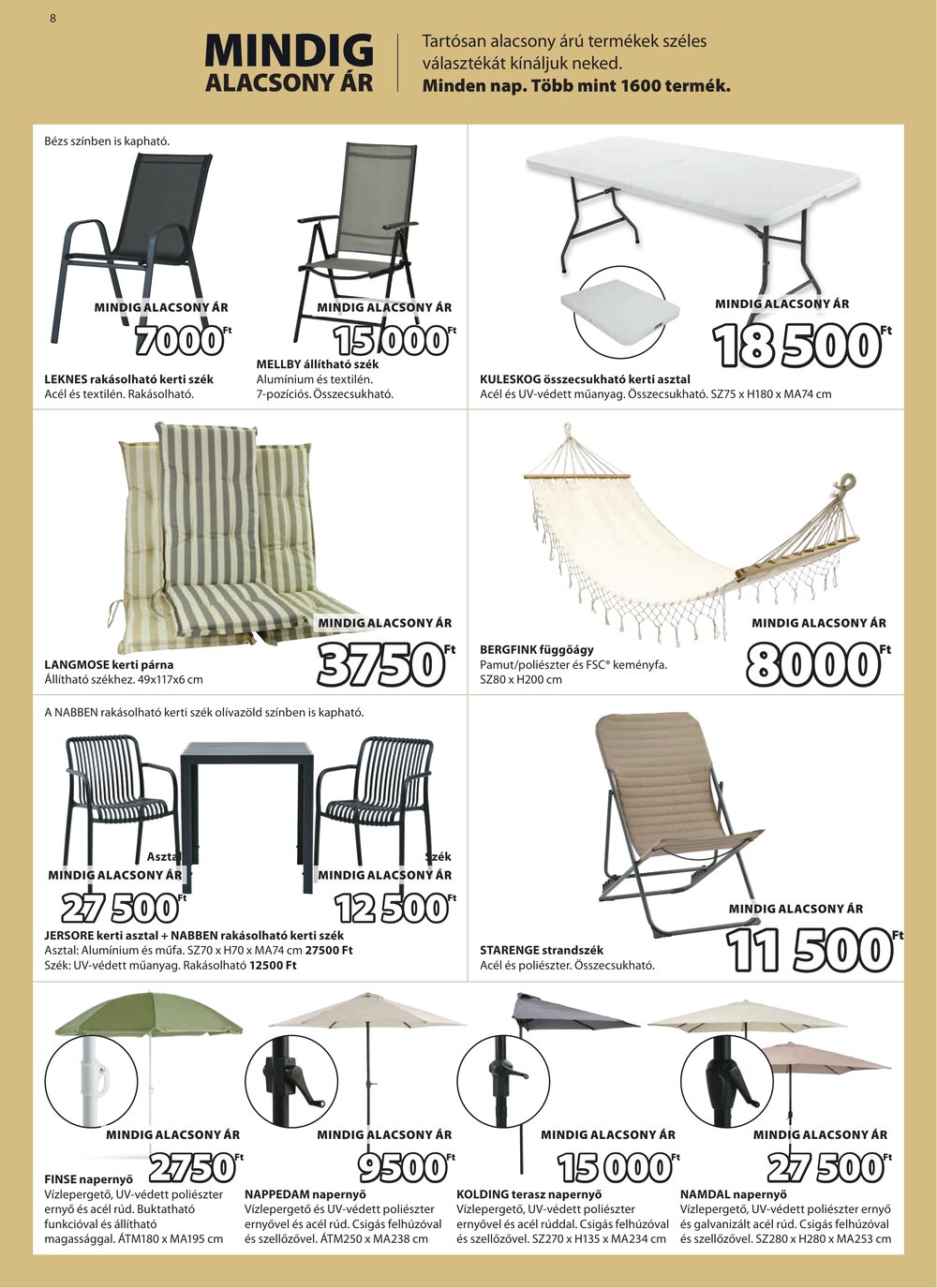 JYSK akciós újság 2026.04.08-tól - 9. oldal.