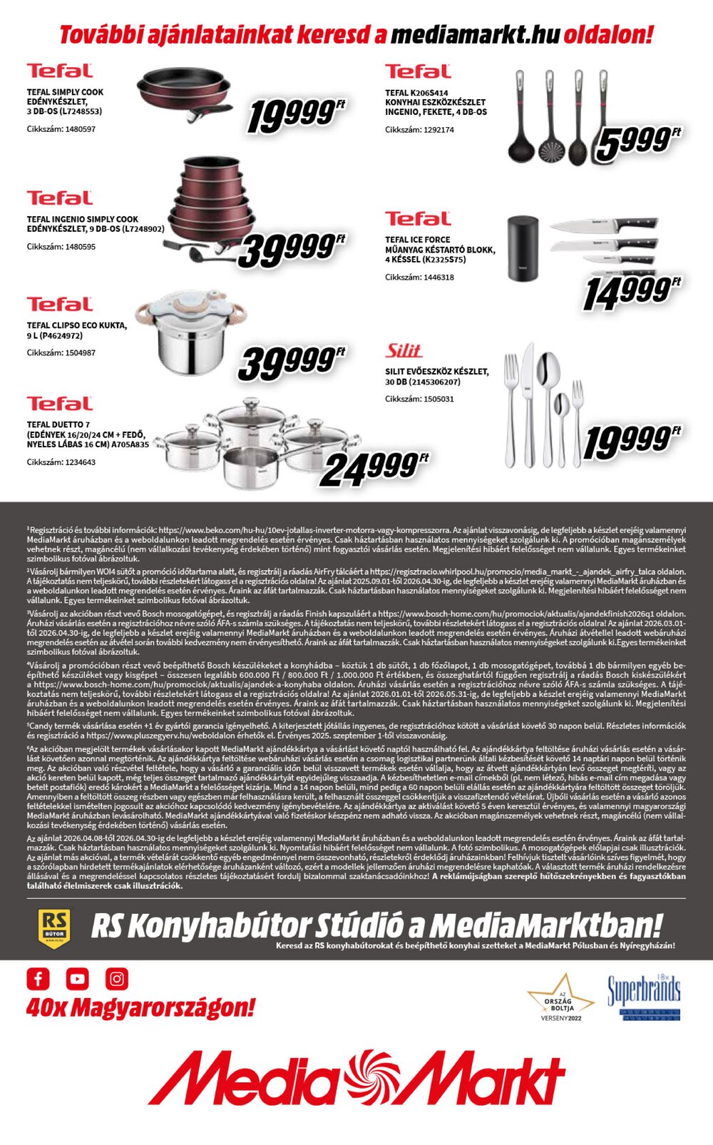 Media Markt akciós újság 2026.04.08-tól - 16. oldal.