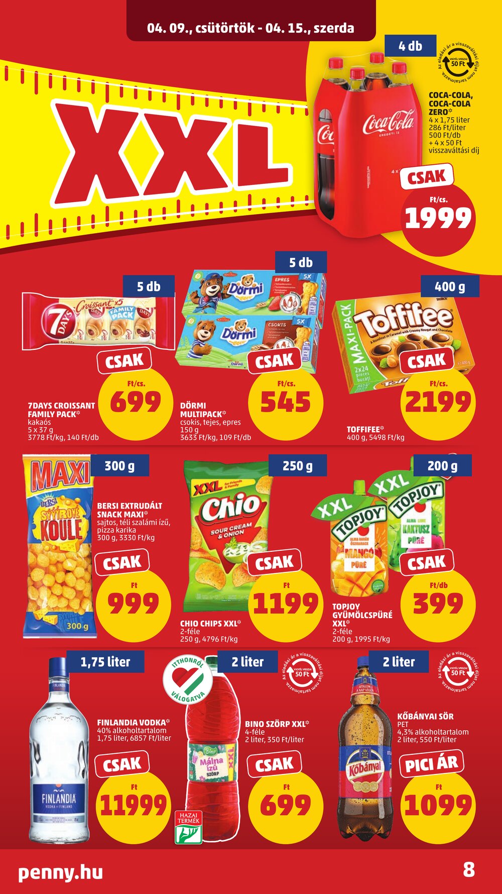 Penny Market akciós újság 2026.04.09-től - 10. oldal.