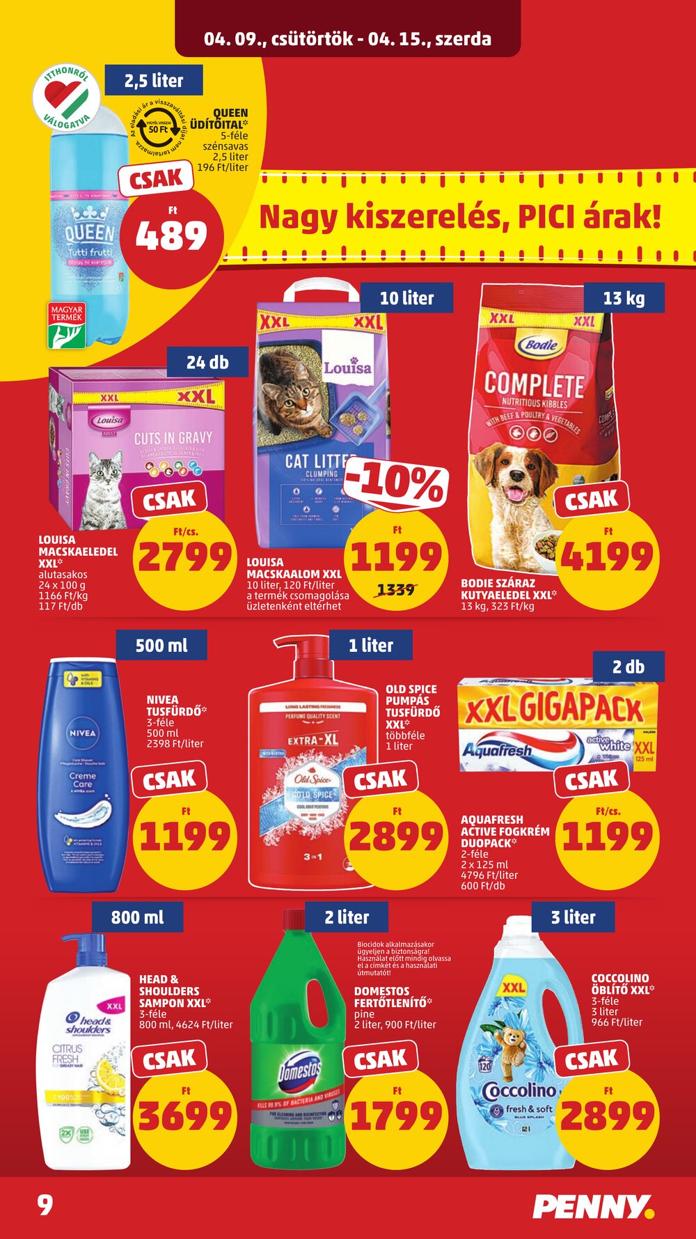 Penny Market akciós újság 2026.04.09-től - 11. oldal.