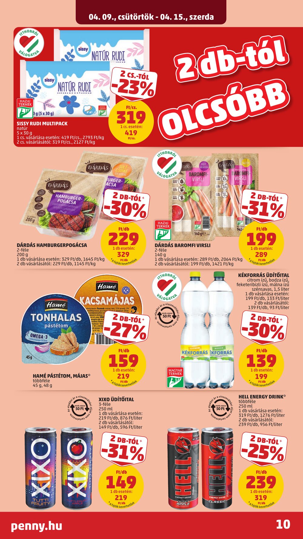 Penny Market akciós újság 2026.04.09-től - 14. oldal.