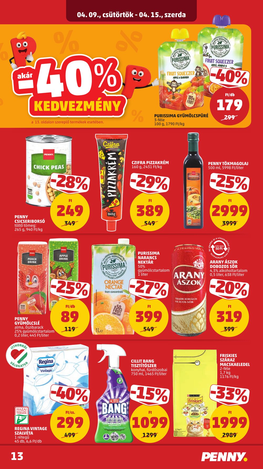 Penny Market akciós újság 2026.04.09-től - 17. oldal.