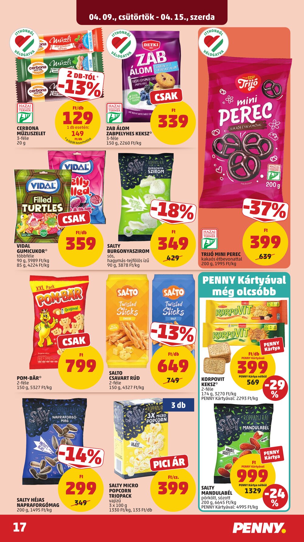 Penny Market akciós újság 2026.04.09-től - 21. oldal.