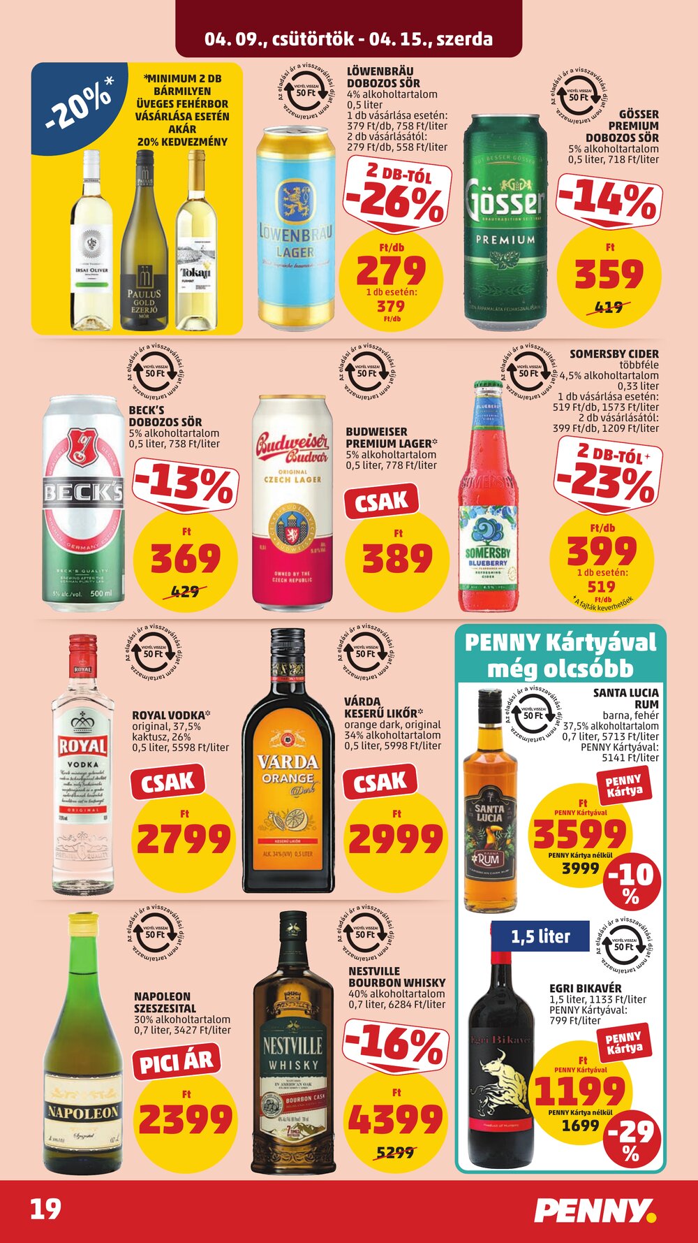 Penny Market akciós újság 2026.04.09-től - 23. oldal.