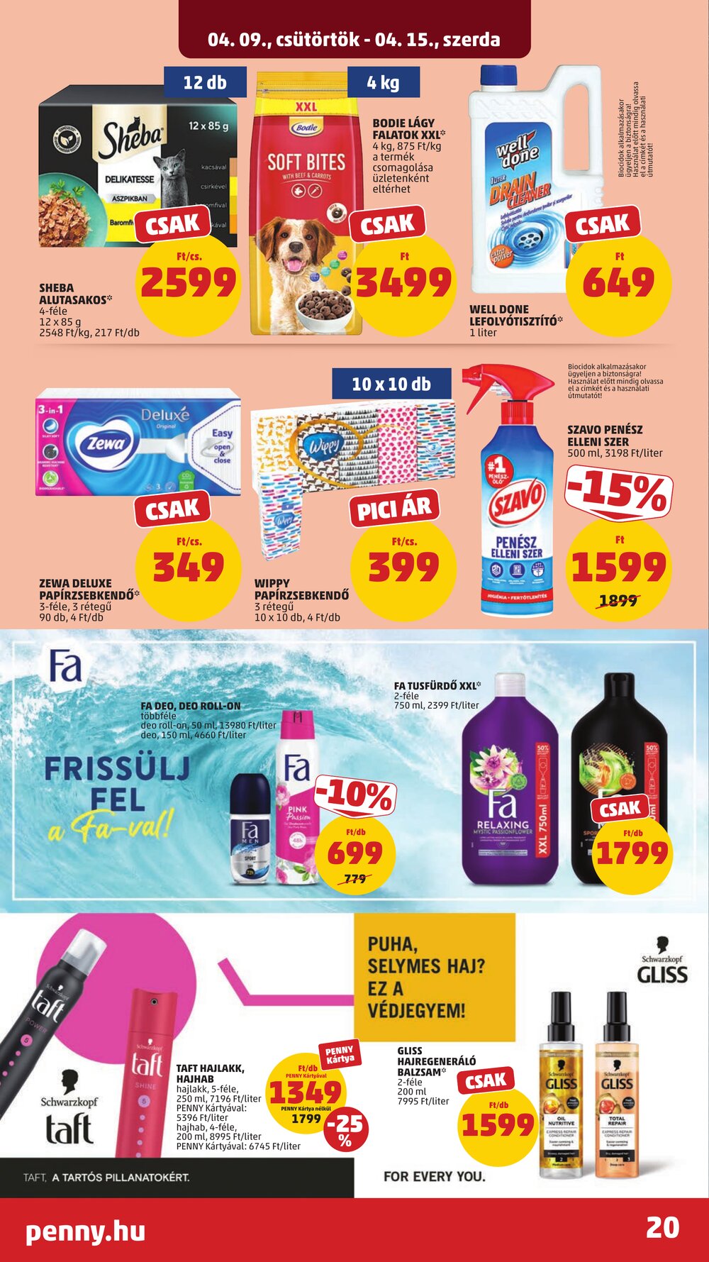 Penny Market akciós újság 2026.04.09-től - 24. oldal.
