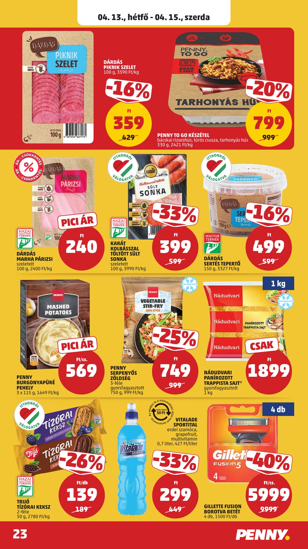 Penny Market akciós újság 2026.04.09-től - 27. oldal.