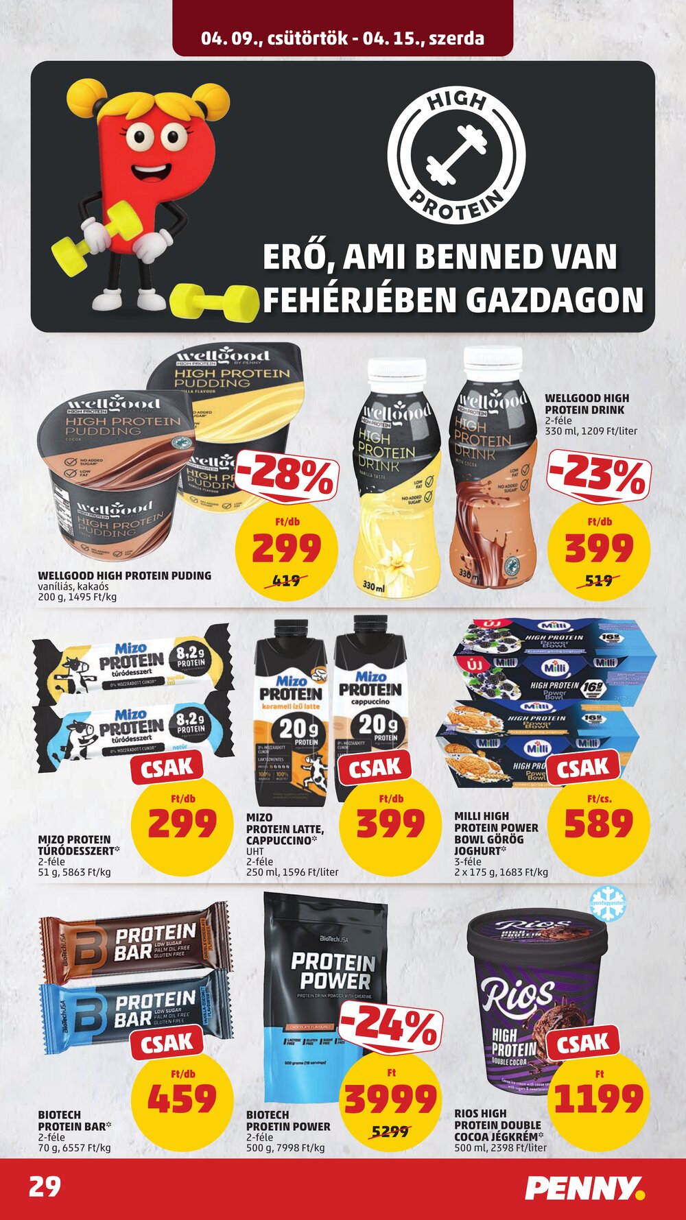 Penny Market akciós újság 2026.04.09-től - 33. oldal.