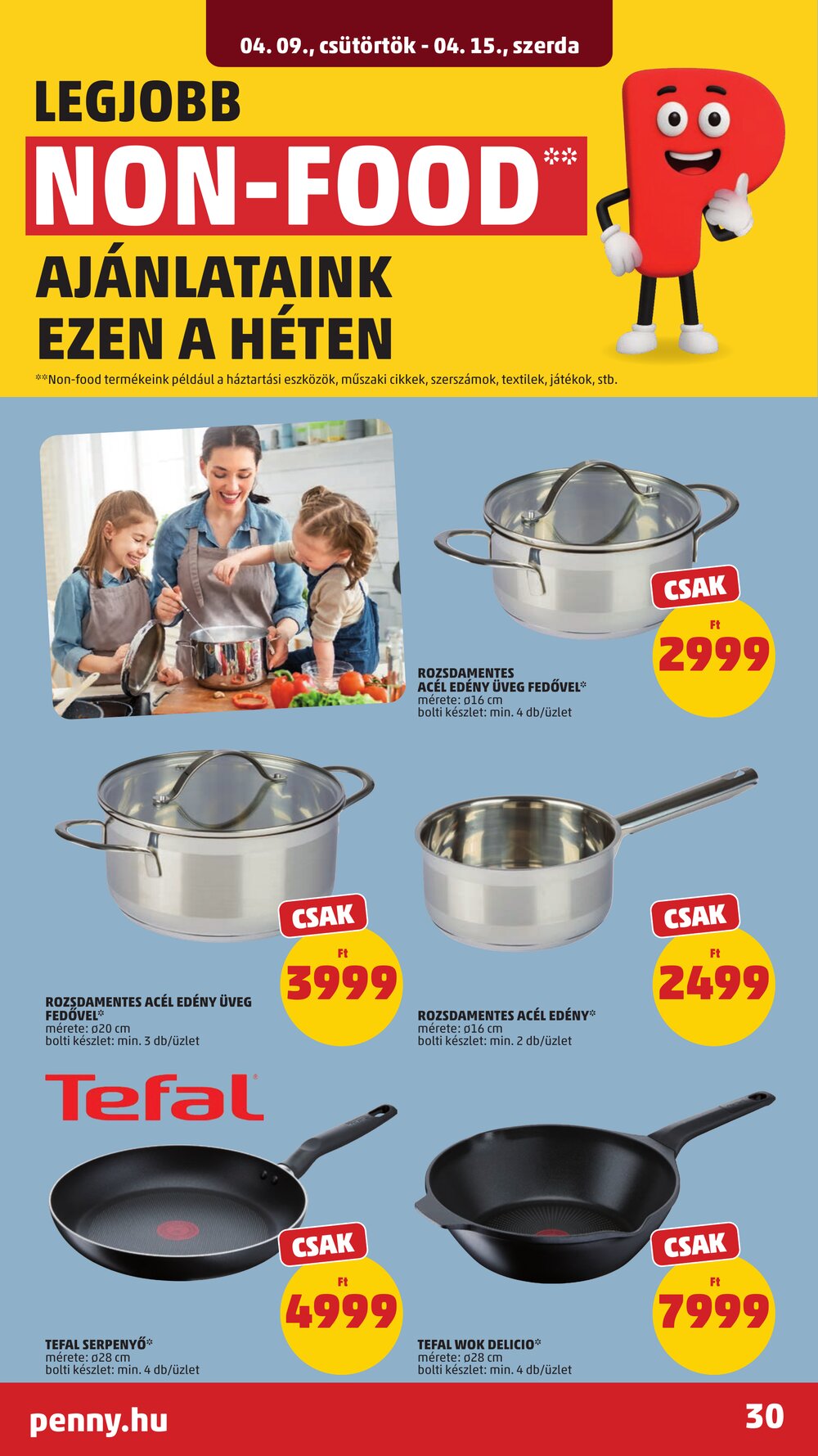 Penny Market akciós újság 2026.04.09-től - 34. oldal.