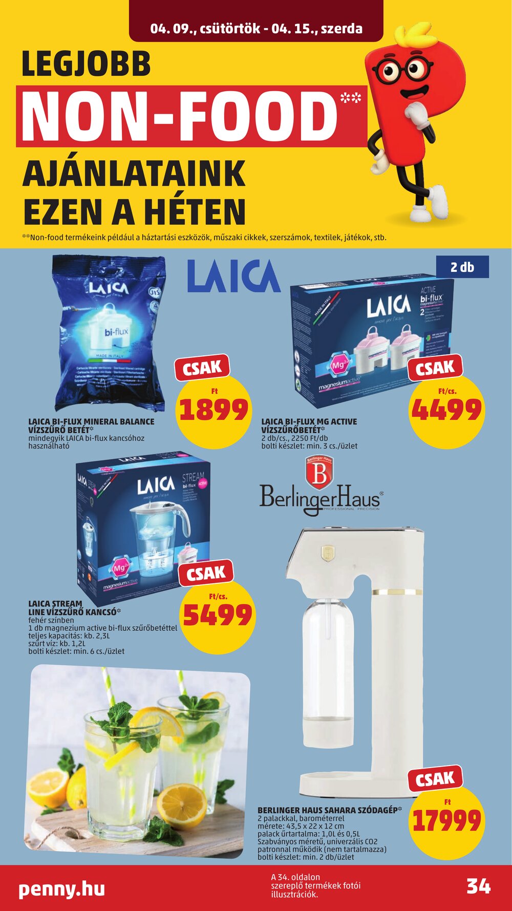 Penny Market akciós újság 2026.04.09-től - 38. oldal.