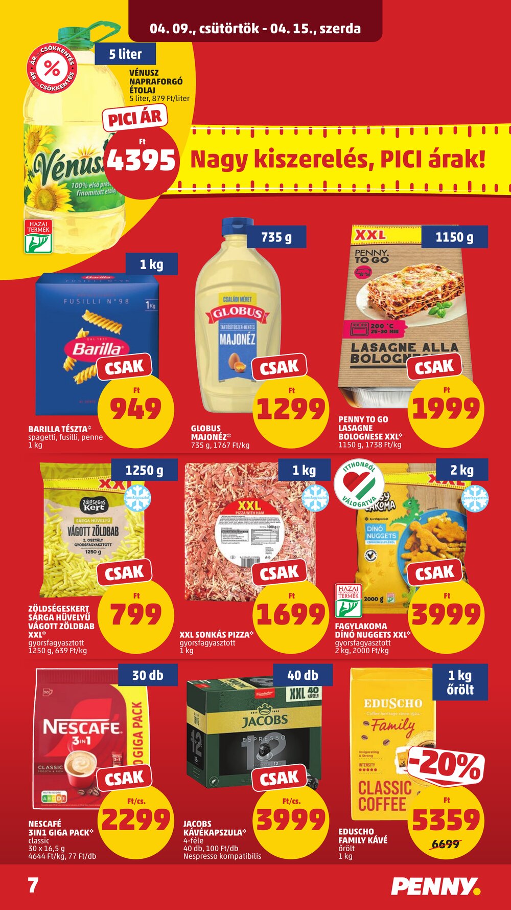 Penny Market akciós újság 2026.04.09-től - 9. oldal.