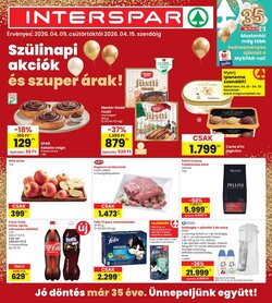 Interspar akciós újság 2026.04.09-től