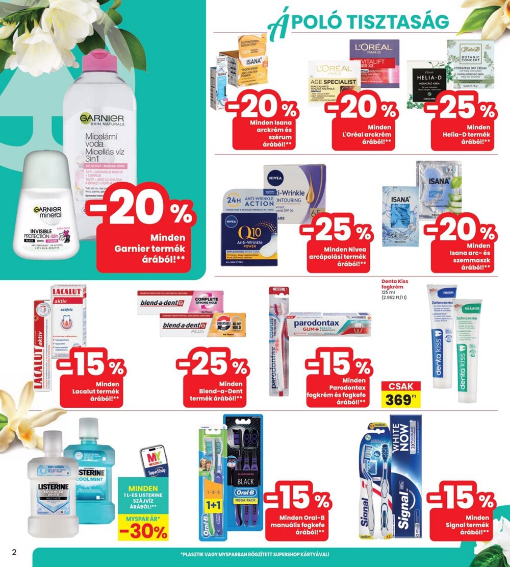 Interspar akciós újság 2026.04.09-től - 2. oldal.