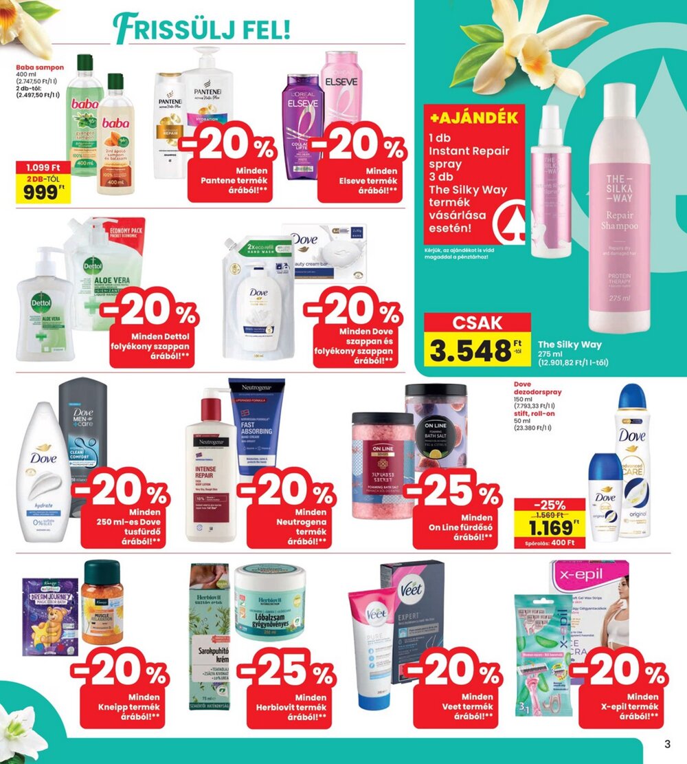 Interspar akciós újság 2026.04.09-től - 3. oldal.