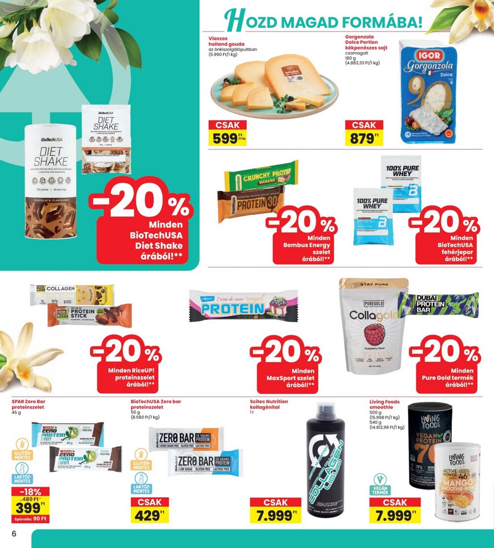 Interspar akciós újság 2026.04.09-től - 6. oldal.