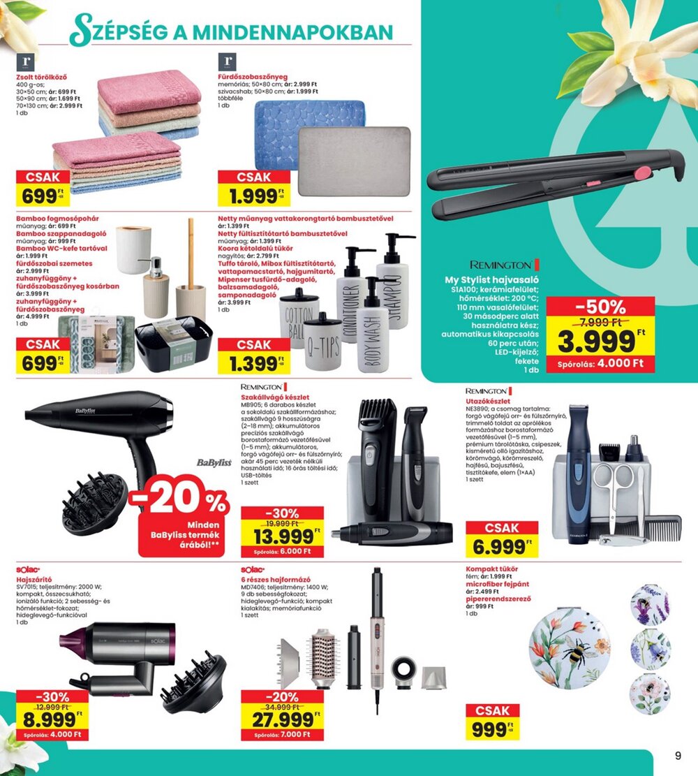 Interspar akciós újság 2026.04.09-től - 9. oldal.