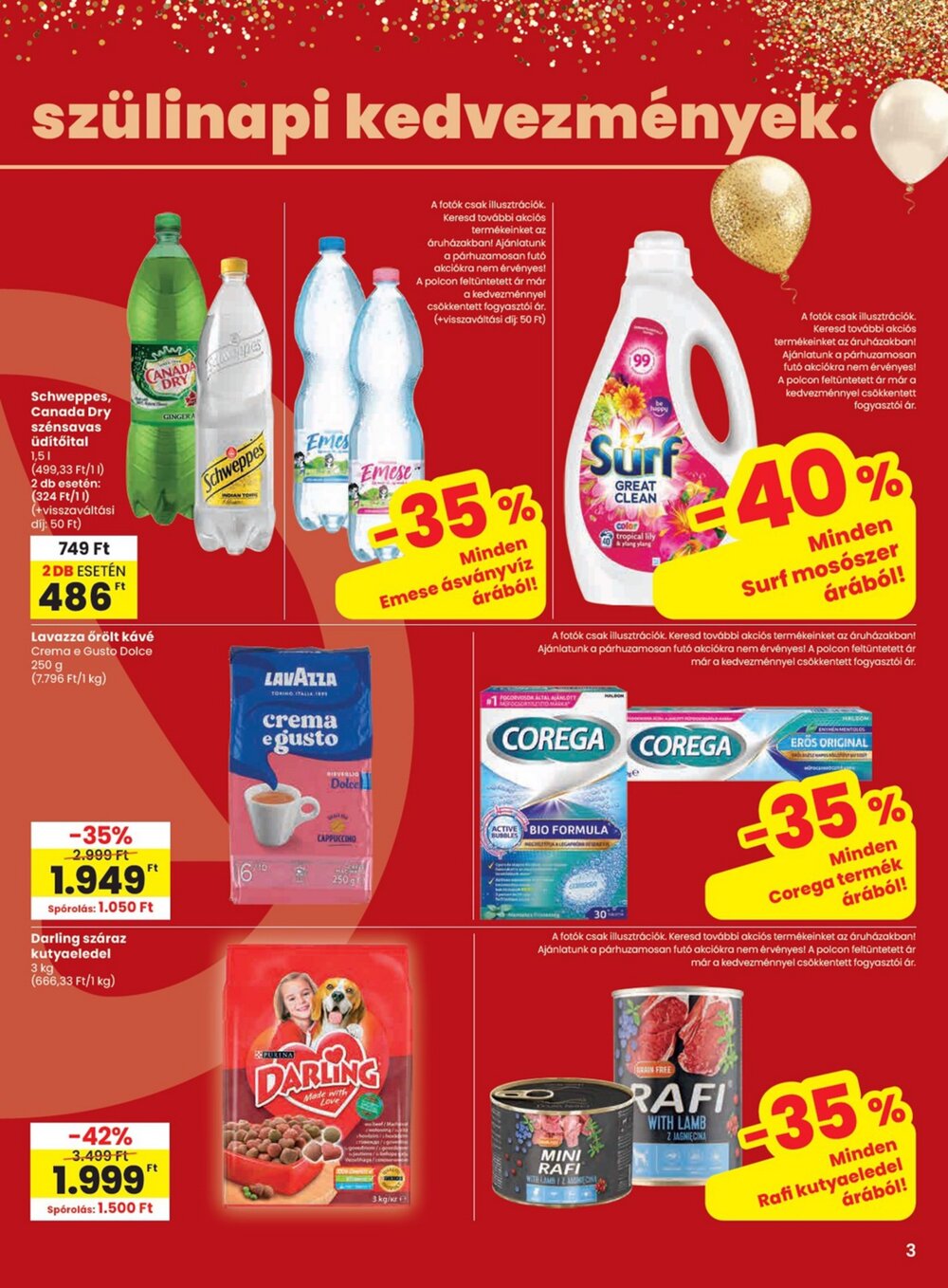 Spar akciós újság 2026.04.09-től - 3. oldal.