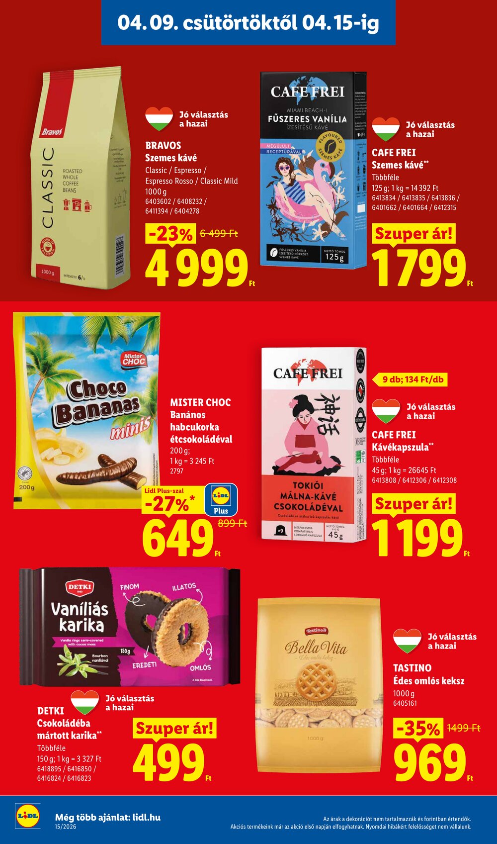 Lidl akciós újság 2026.04.09-től - 12. oldal.