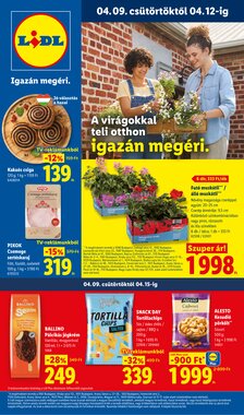 Lidl akciós újság 2026.04.09-től