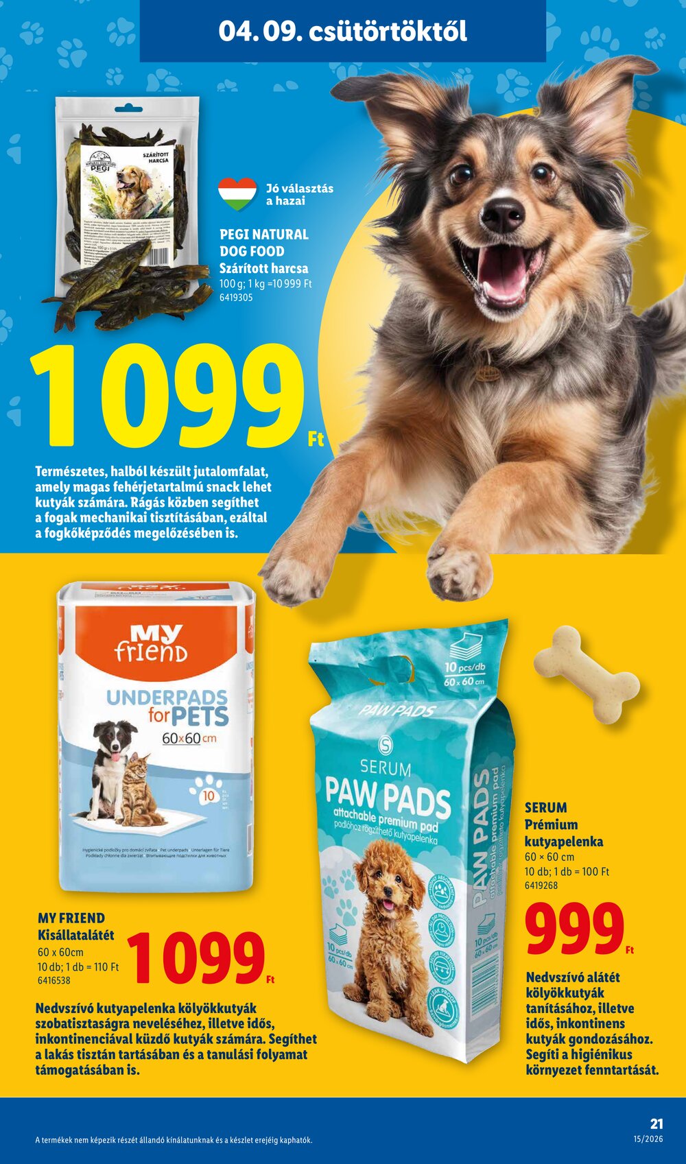 Lidl akciós újság 2026.04.09-től - 21. oldal.