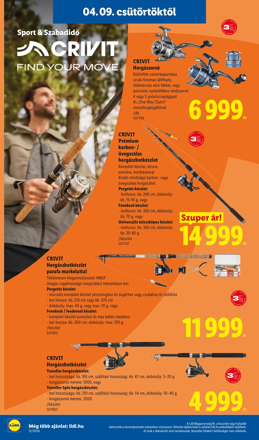 Lidl akciós újság 2026.04.09-től - 34. oldal.