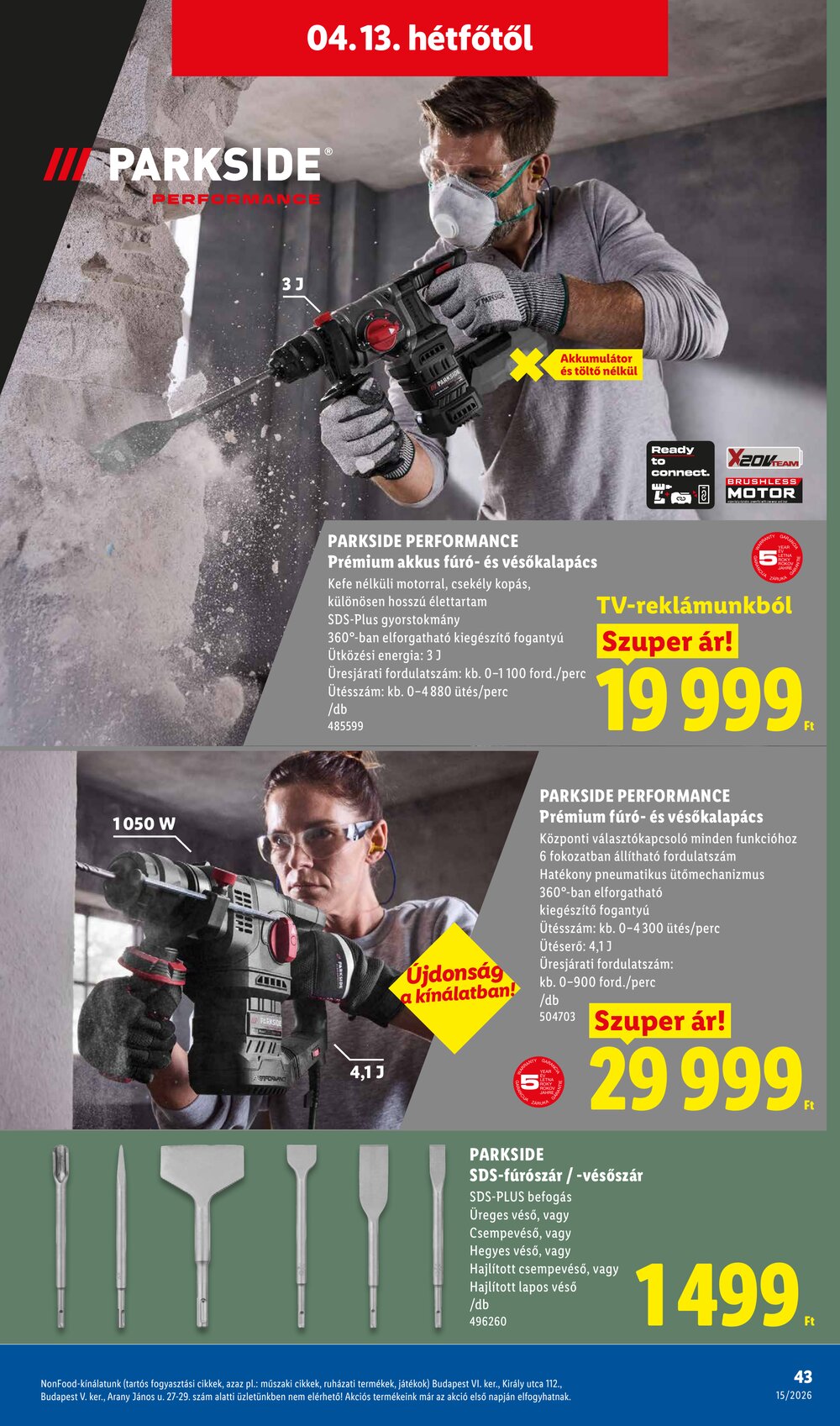 Lidl akciós újság 2026.04.09-től - 43. oldal.