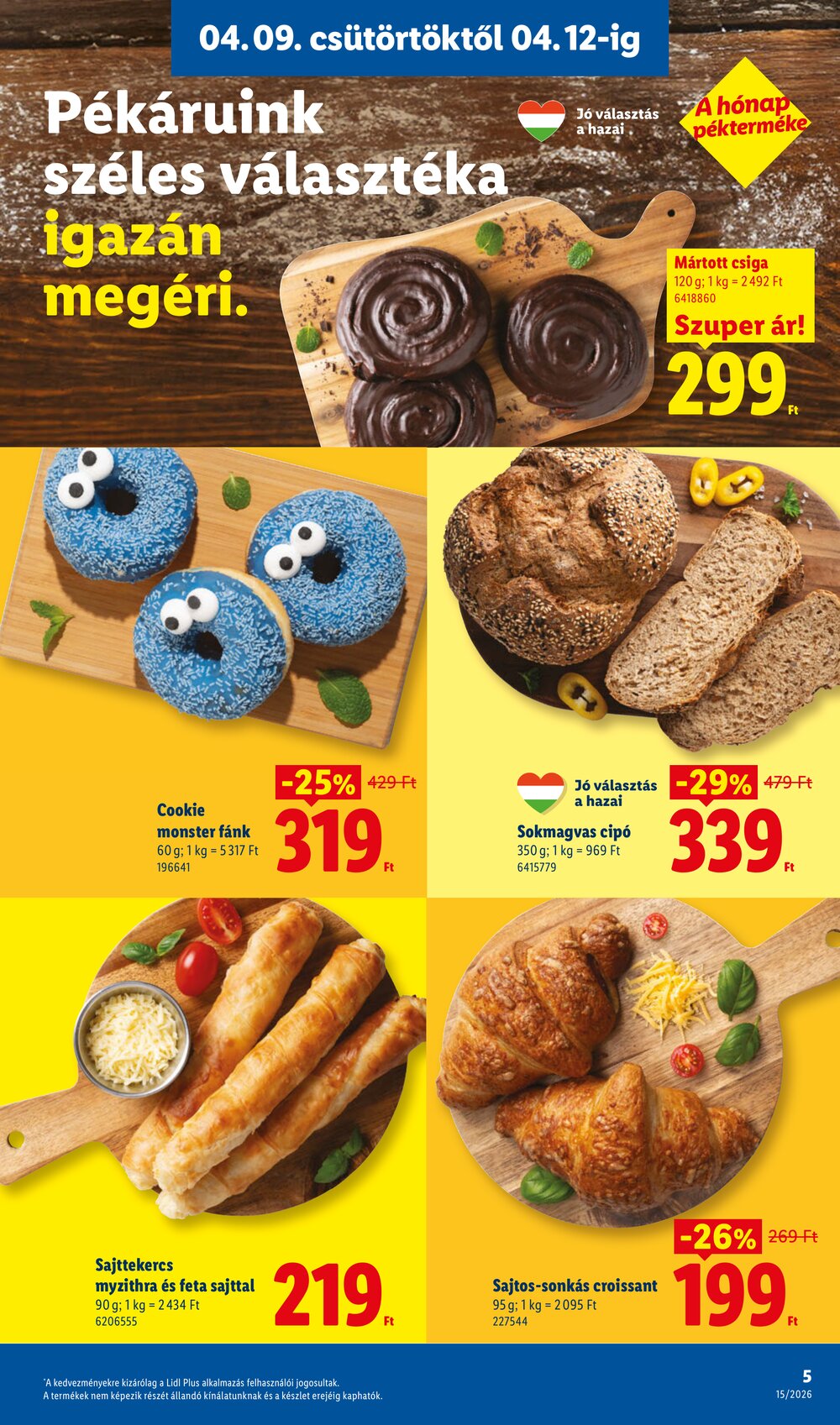 Lidl akciós újság 2026.04.09-től - 5. oldal.