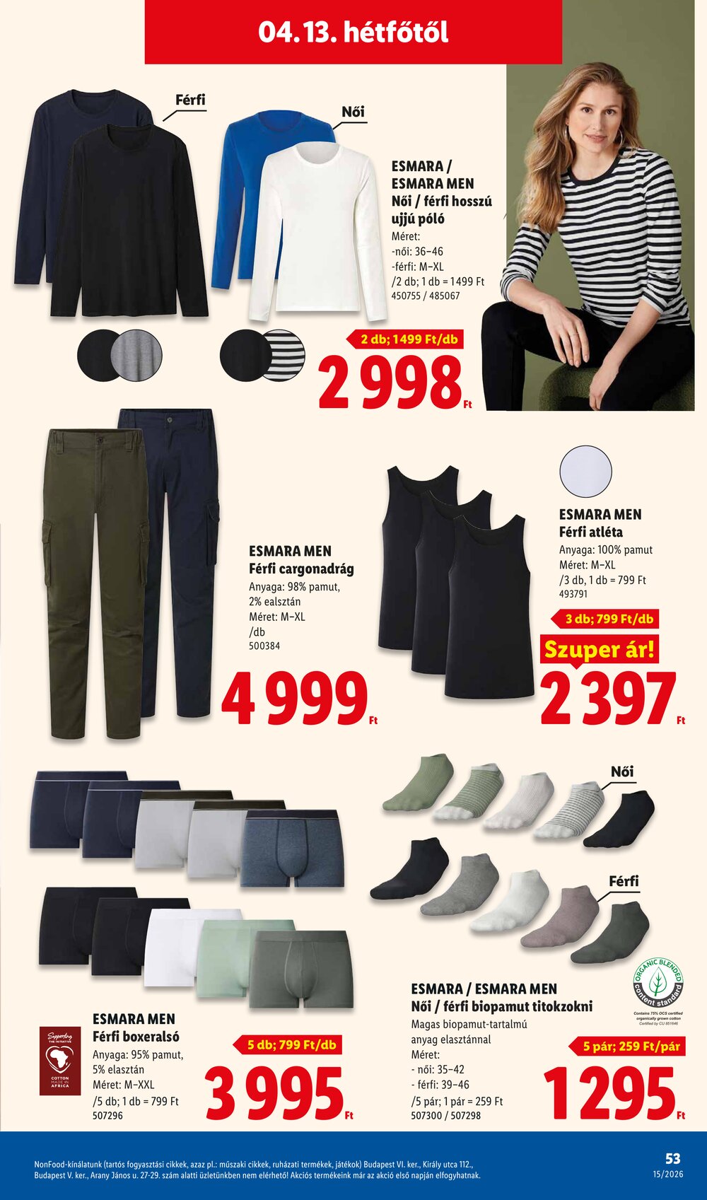 Lidl akciós újság 2026.04.09-től - 53. oldal.