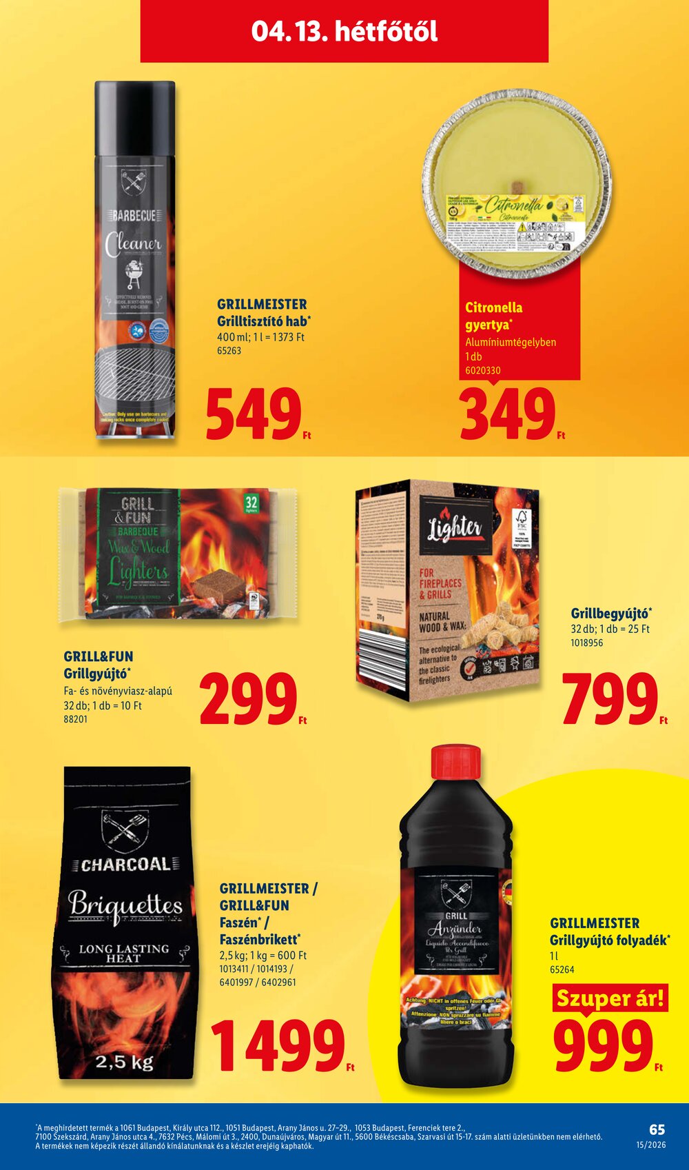 Lidl akciós újság 2026.04.09-től - 65. oldal.