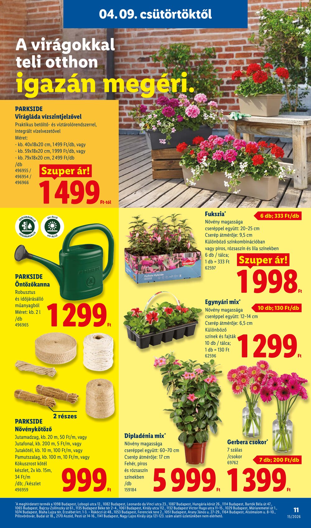 Lidl akciós újság 2026.04.09-től - 11. oldal.