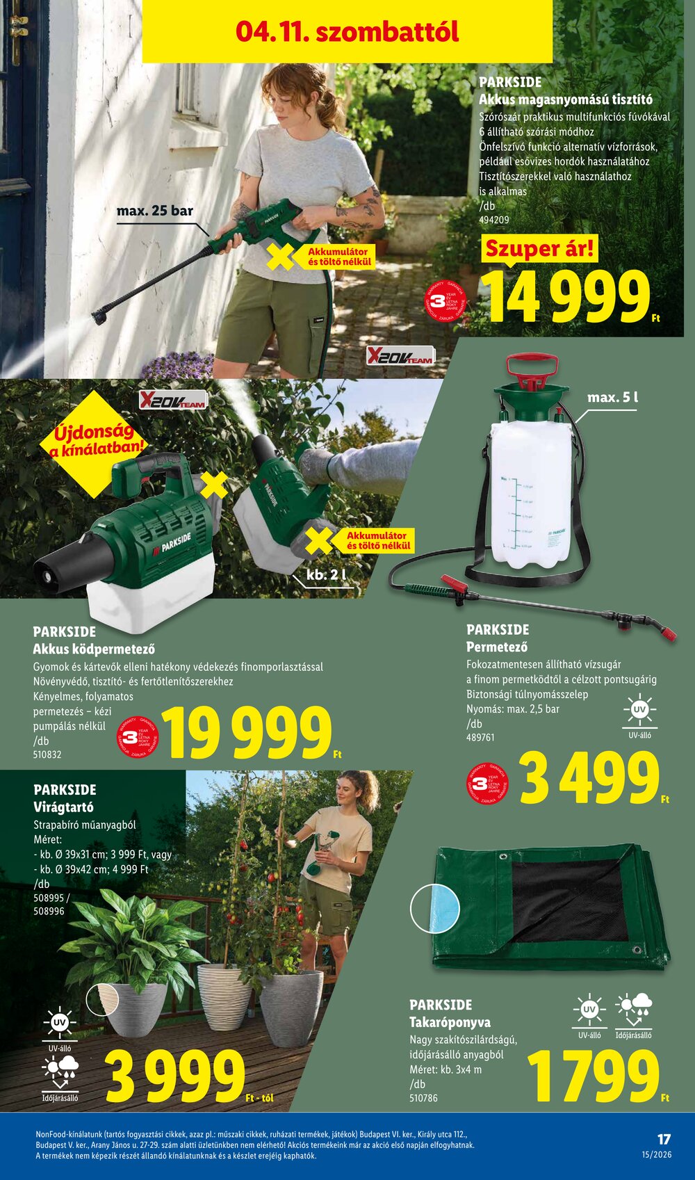 Lidl akciós újság 2026.04.09-től - 17. oldal.